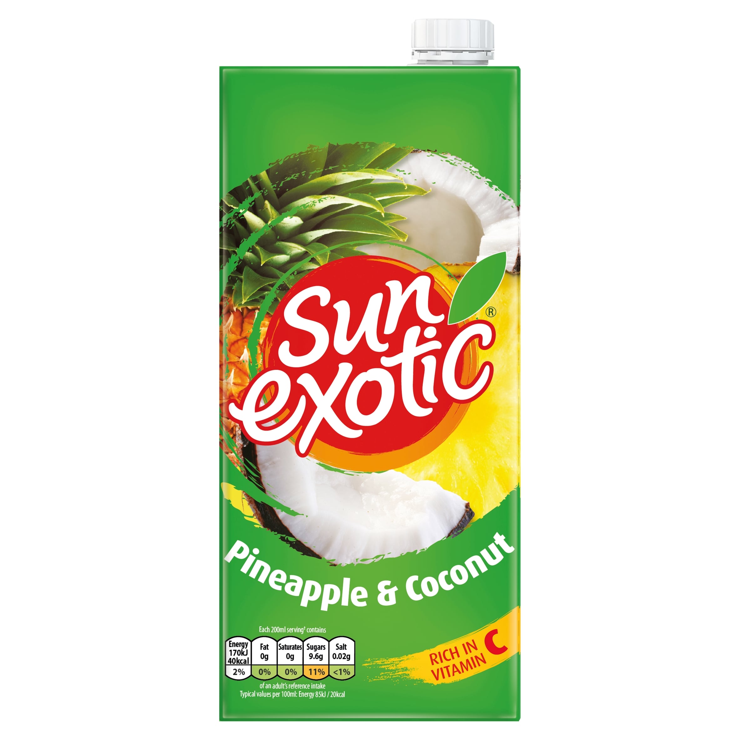 Sun Exotic Pineapple & Coconut Fruit Juice Drink