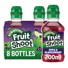 Fruit Shoot Apple & Blackcurrant Kids Juice Drink 8x200ml