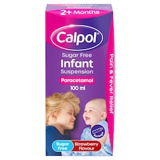Calpol Infant Sugar-Free Oral Suspension Paracetamol 2+ Months 100ml
