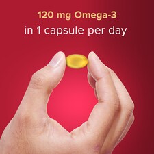 Seven Seas Cod Liver Oil Omega-3 One A Day Capsules - 120s thumbnail 4