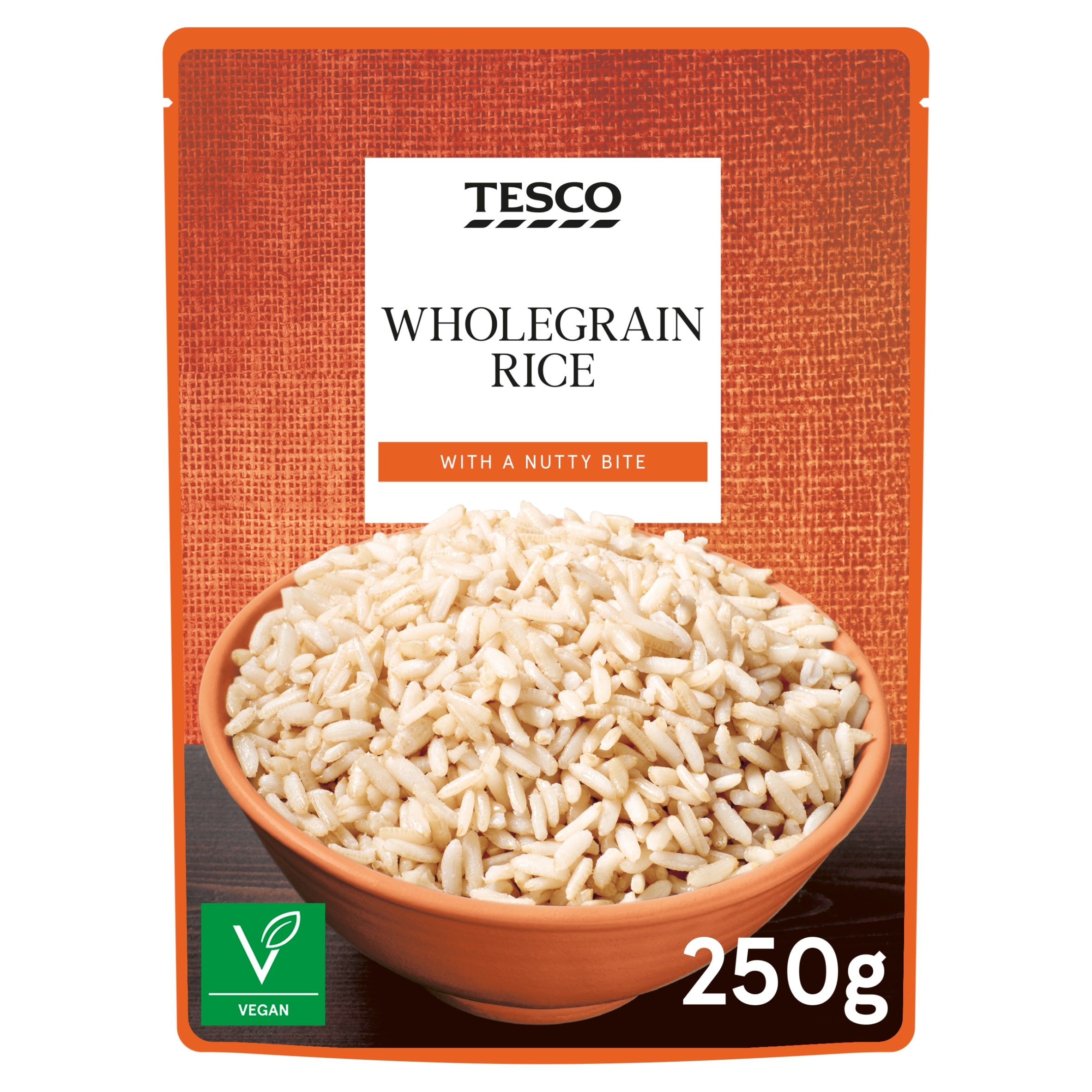 Tesco Microwave Wholegrain Rice 250G