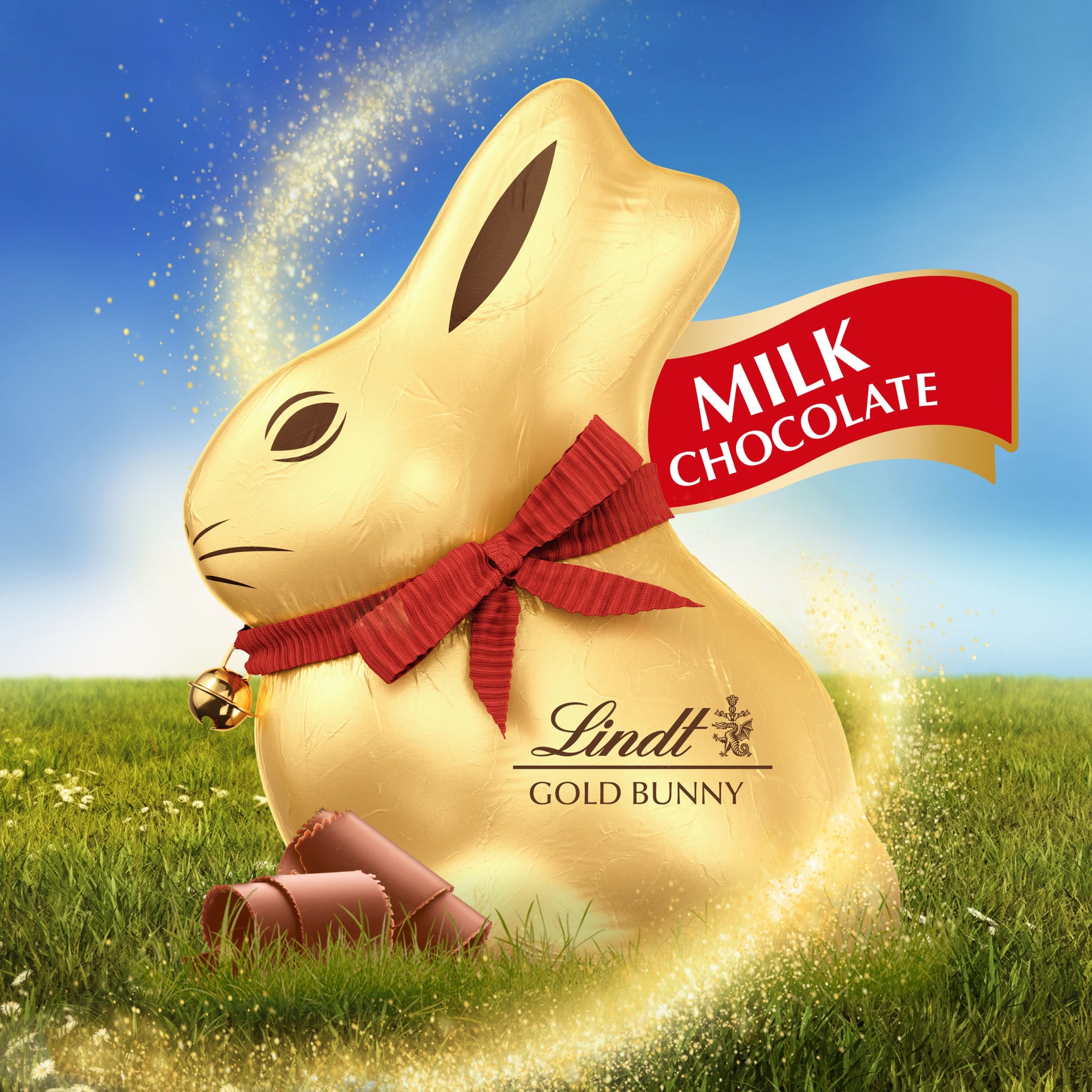 Lindt Gold Bunny Milk Chocolate 50G thumbnail 2