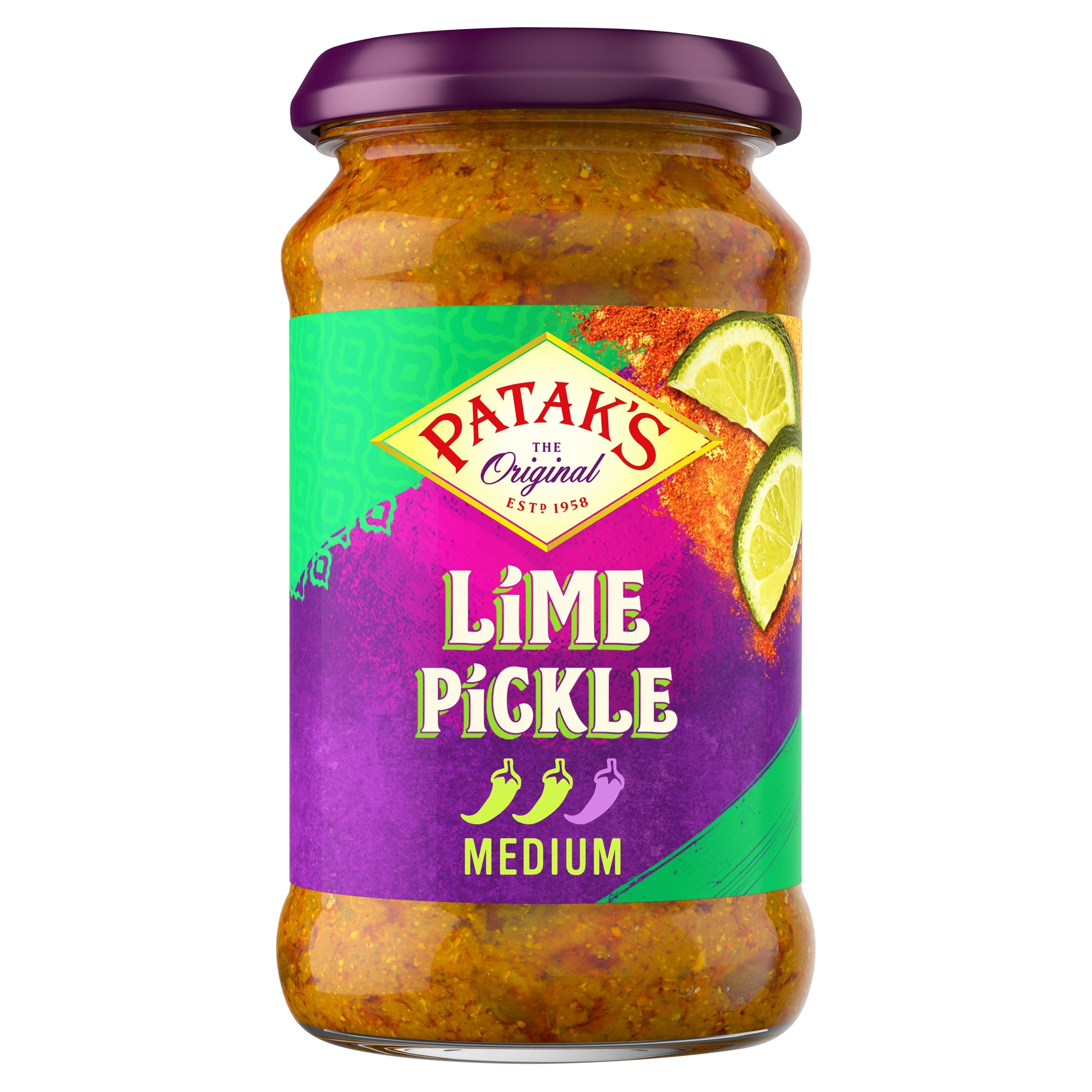 Pataks Lime Pickle Medium 283G