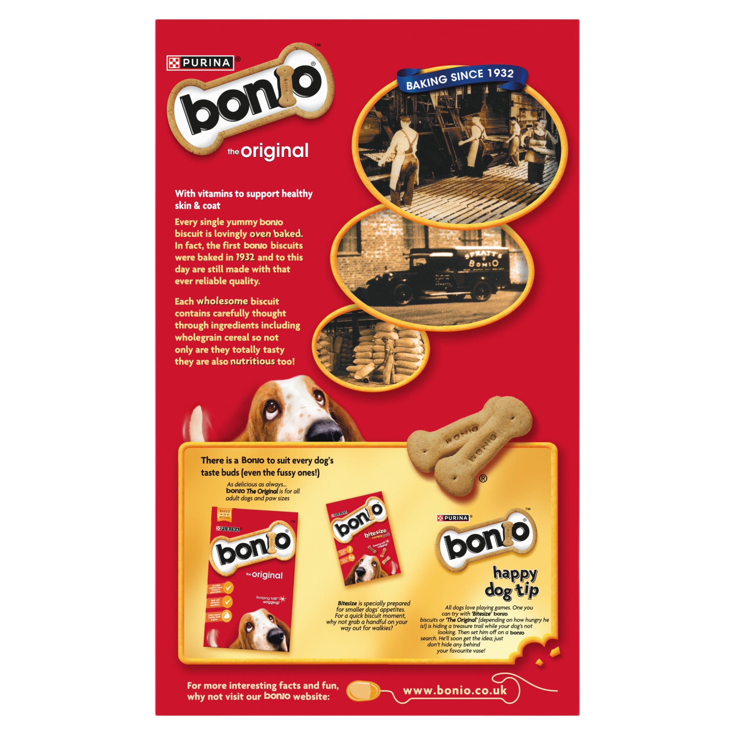 BONIO Original Dog Biscuits 1.2kg thumbnail 2