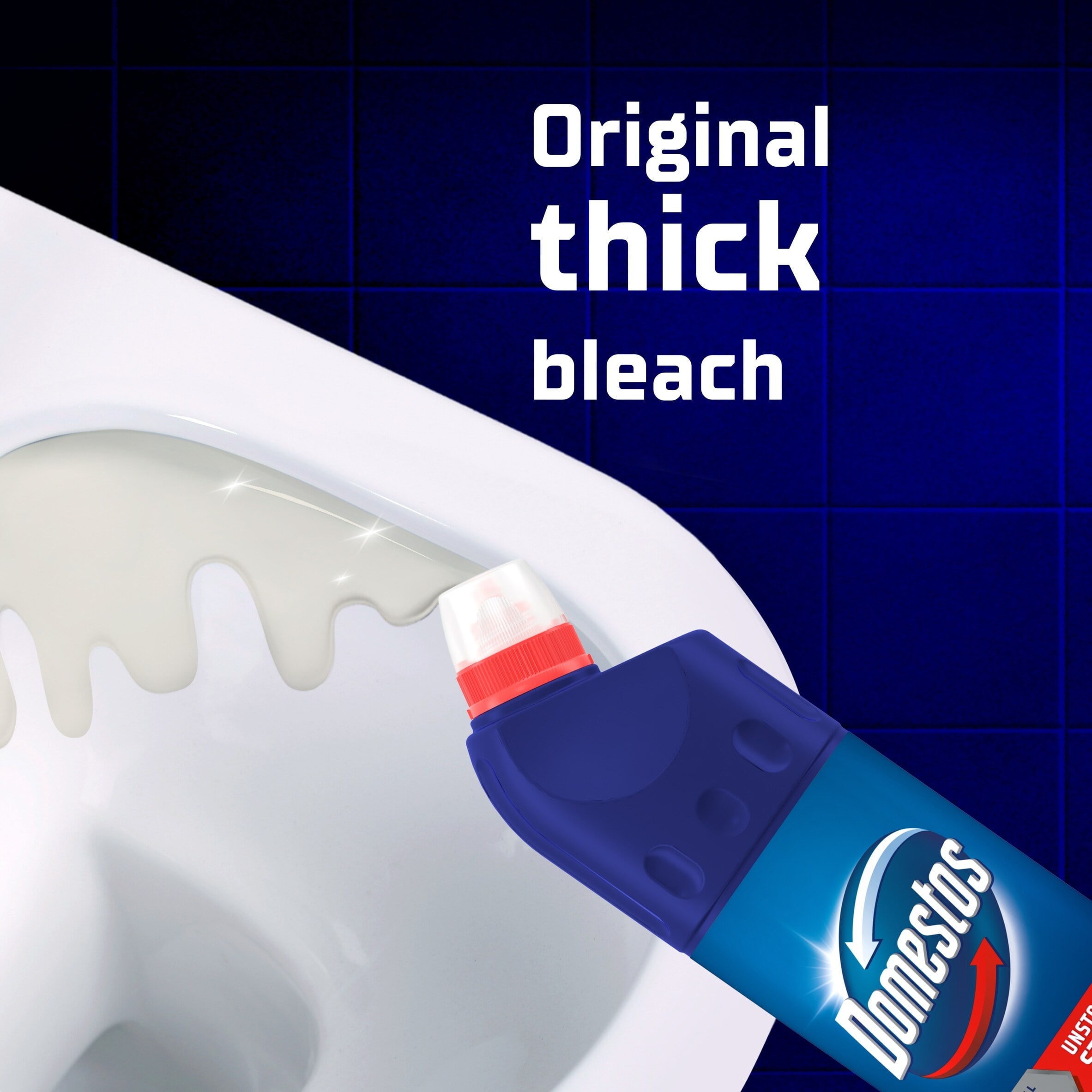 Domestos Bleach Original Toilet Cleaner 750ml thumbnail 4