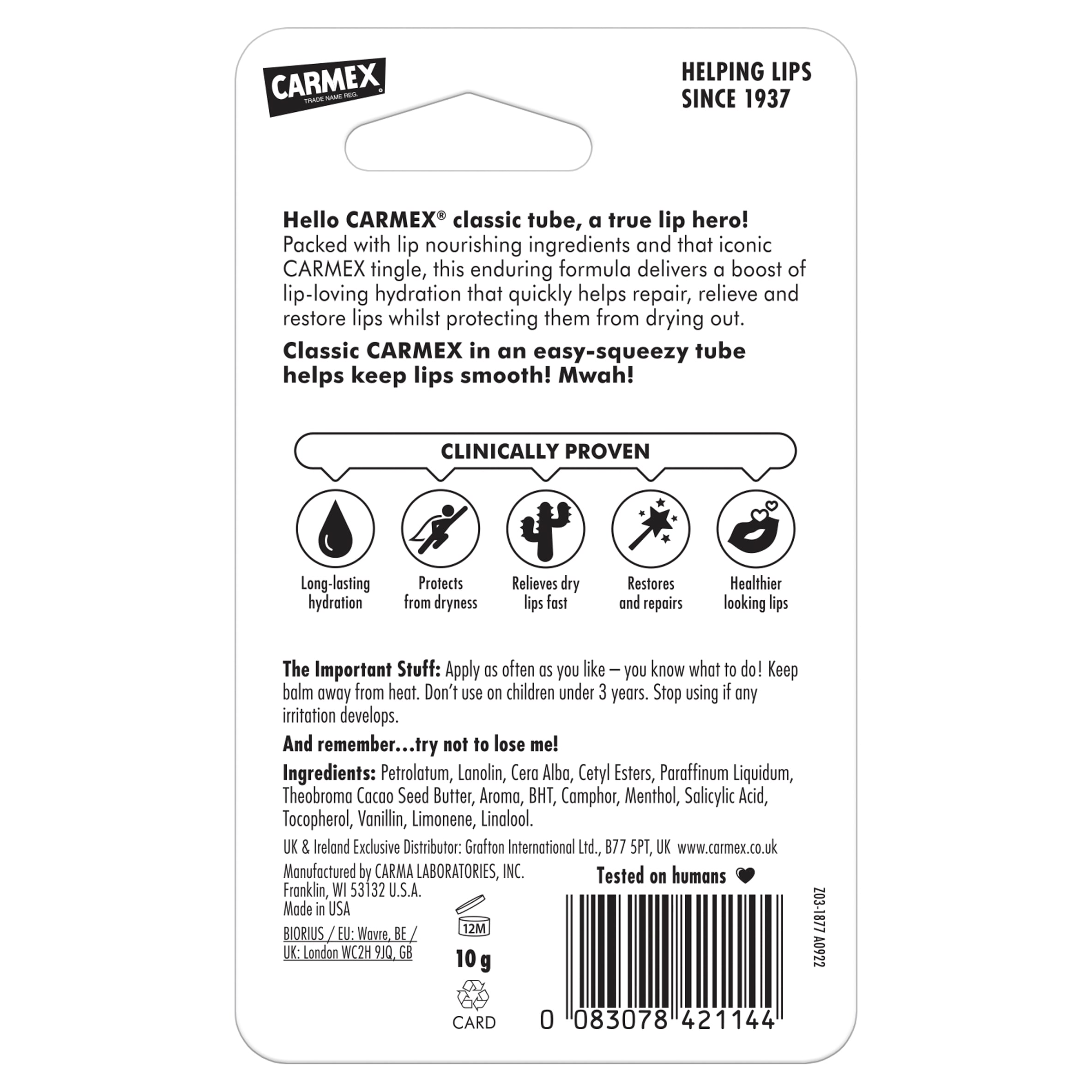 Carmex Lip Balm 10G thumbnail 2
