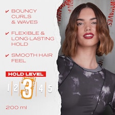 Shockwaves Curls & Waves Mousse 200Ml thumbnail 2