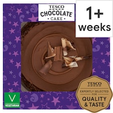 Tesco Small Chocolate Party Cake
