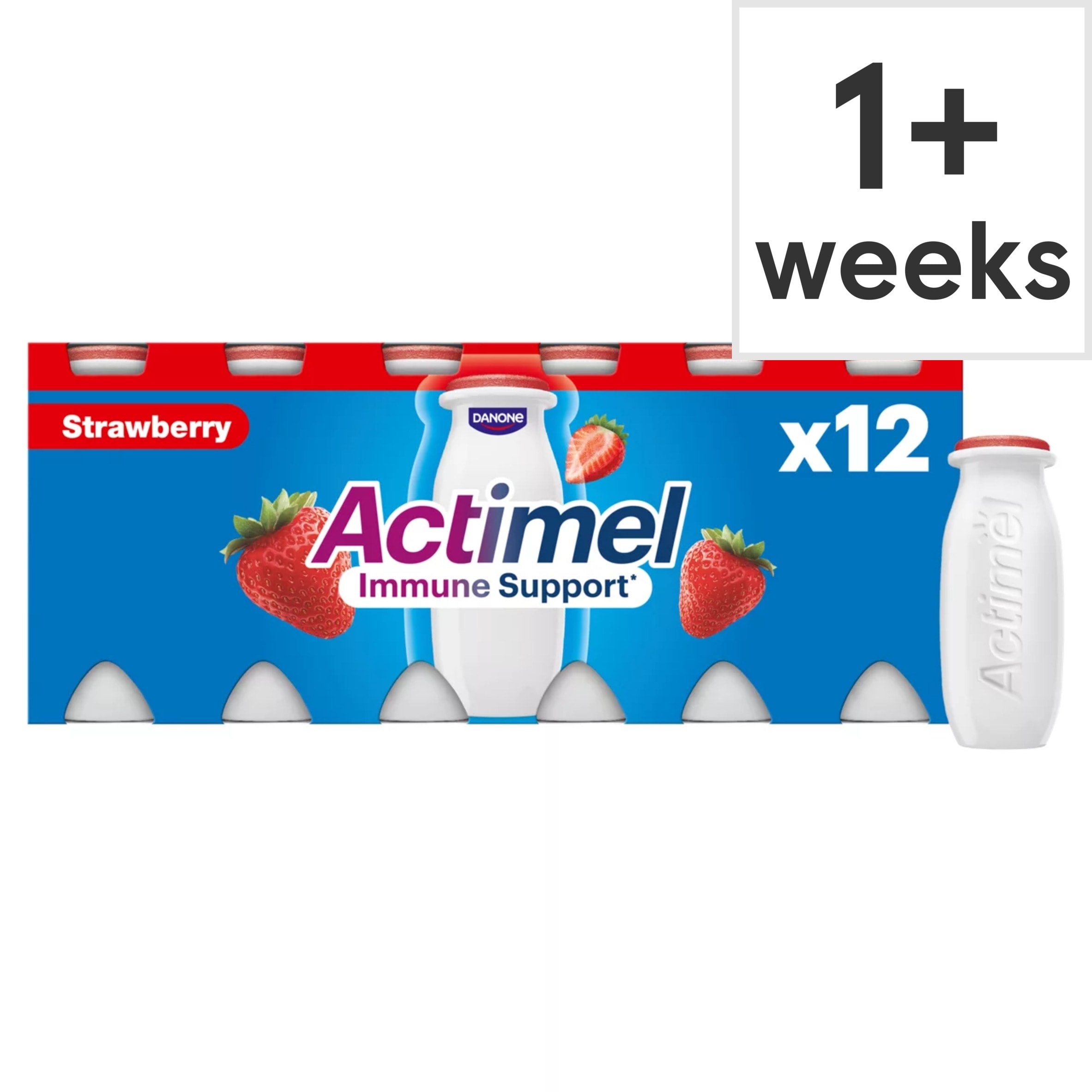 Actimel Strawberry Cultured Yoghurt Drink