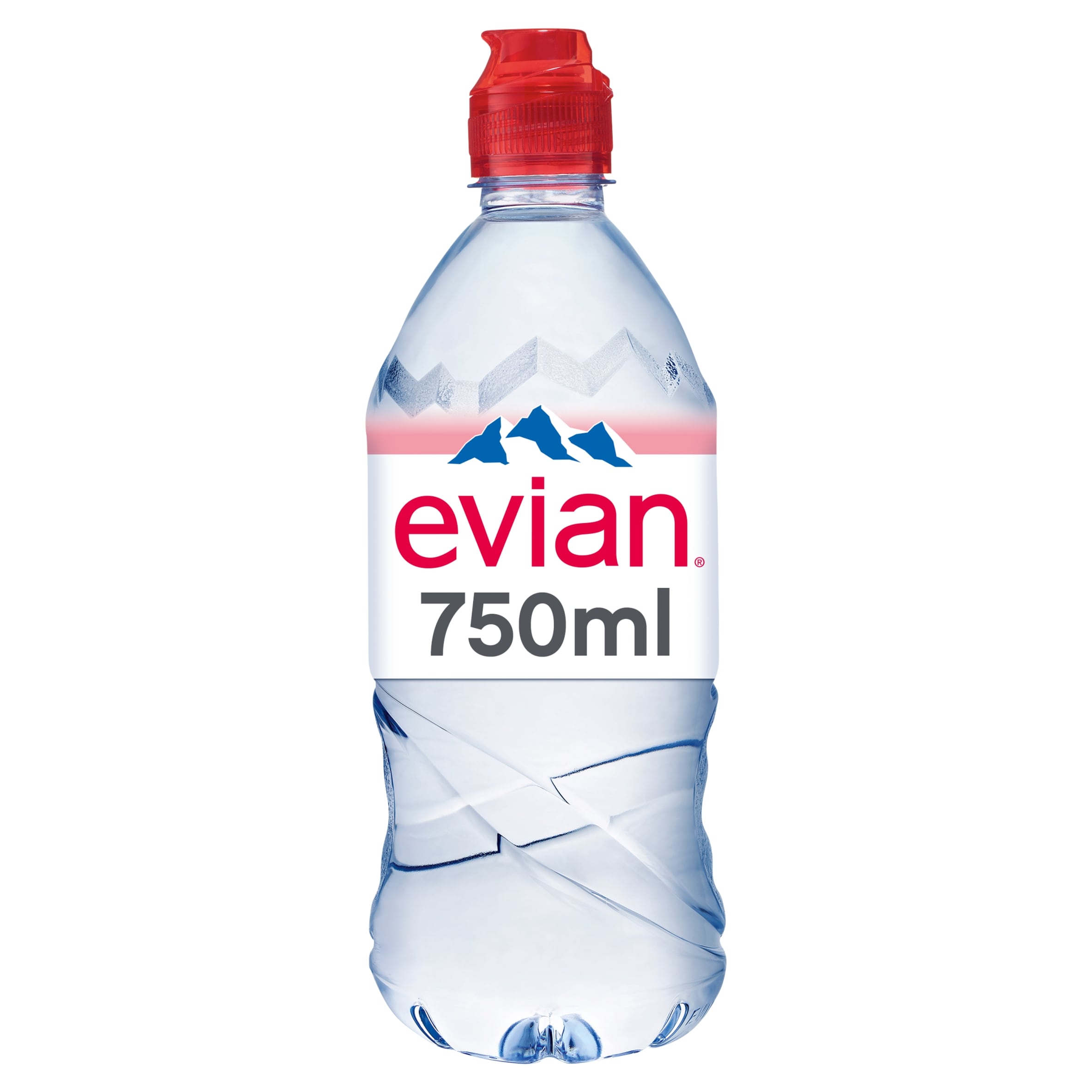 Evian Still Natural Mineral Spring Bottled Water