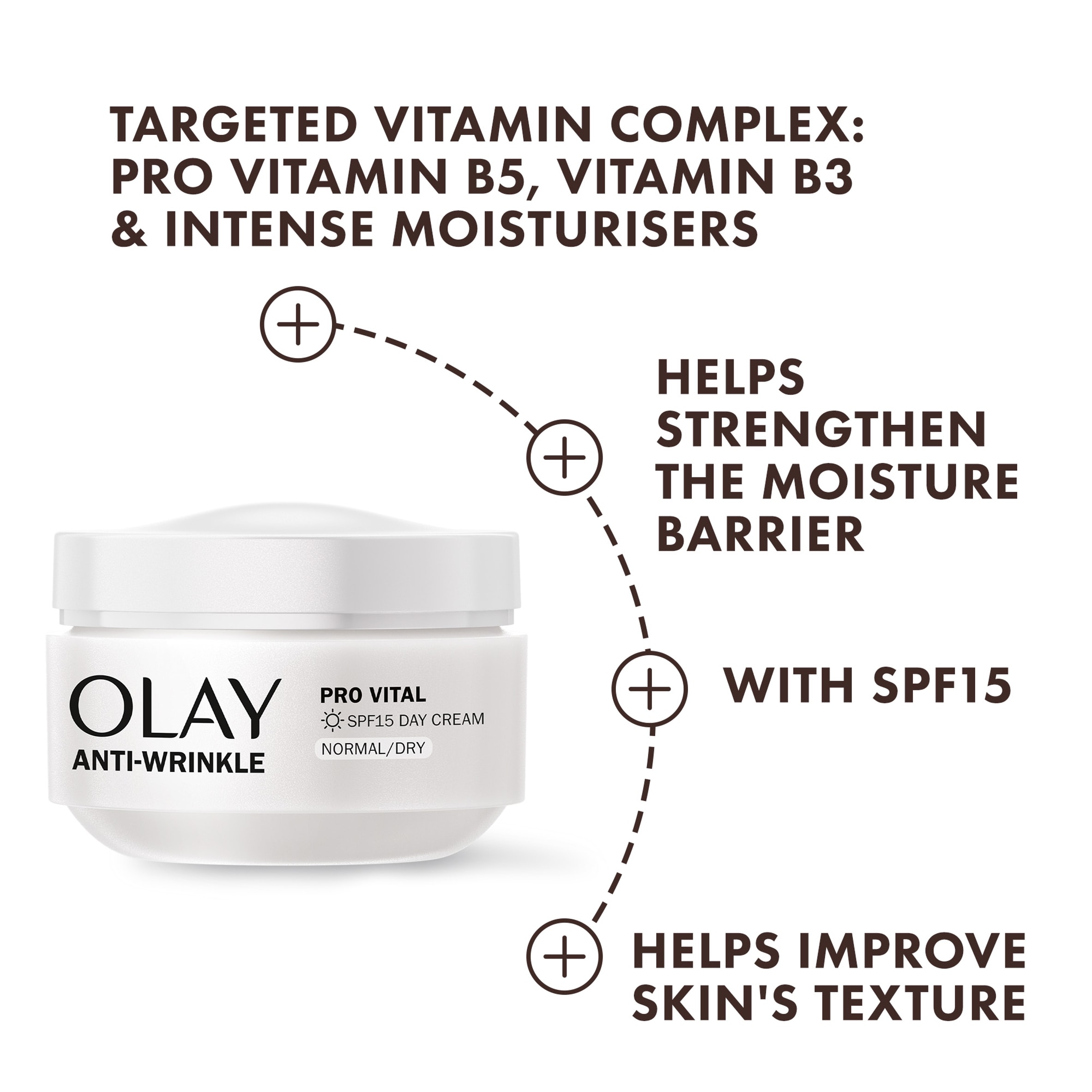 Olay Anti Wrinkle Mature Skin Day Cream Moisturiser Spf 15 50Ml thumbnail 4