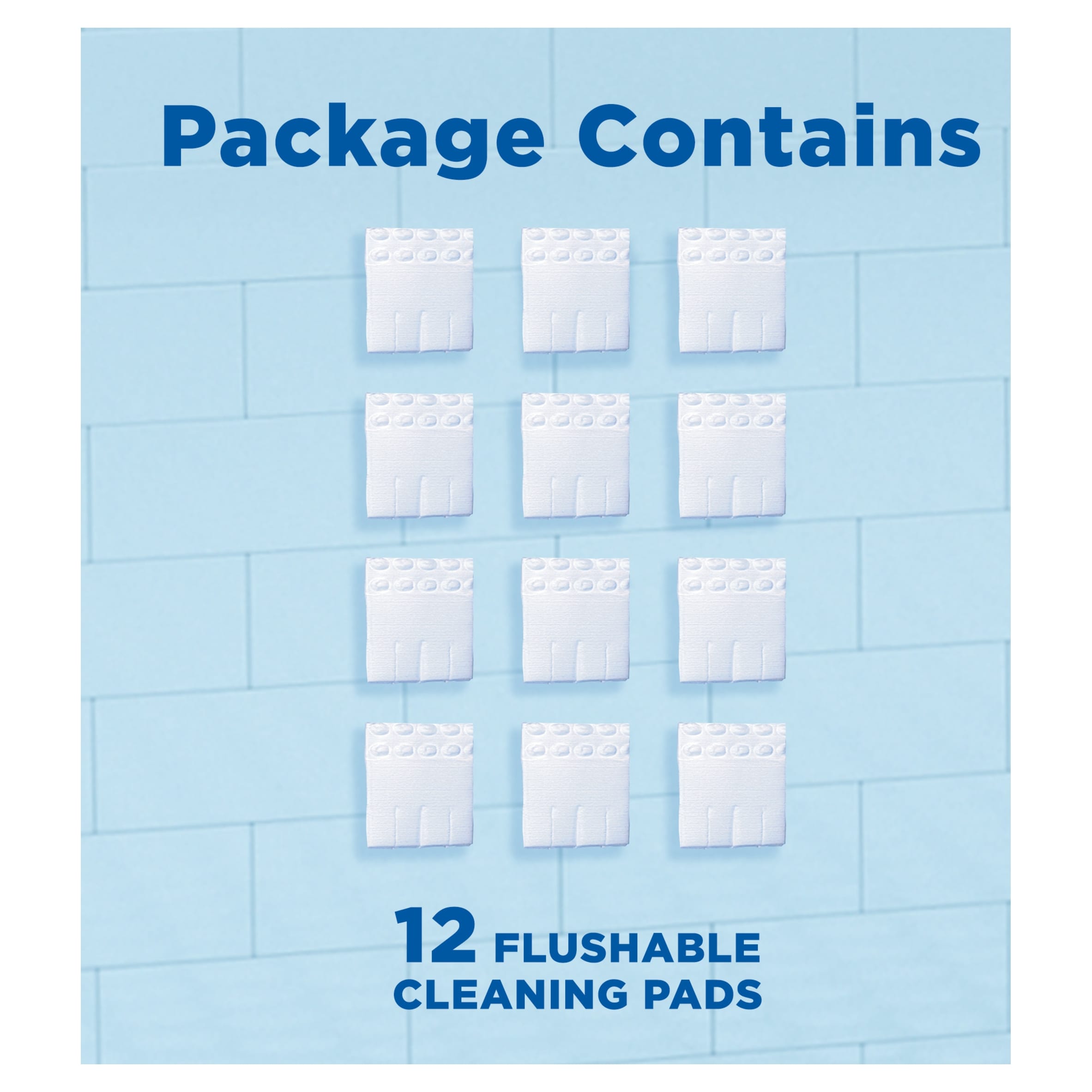 Duck Fresh Brush Toilet Cleaner Refills - Pads x12 thumbnail 2