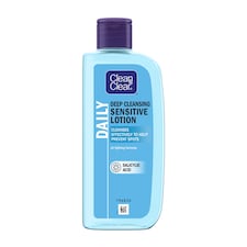 Clean & Clear Deep Cleansing Lotion Face Wash Sensitive Skin 200ml