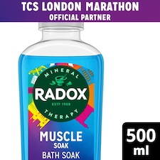Radox Muscle Soak Bath Soak Bubble Bath 500ml
