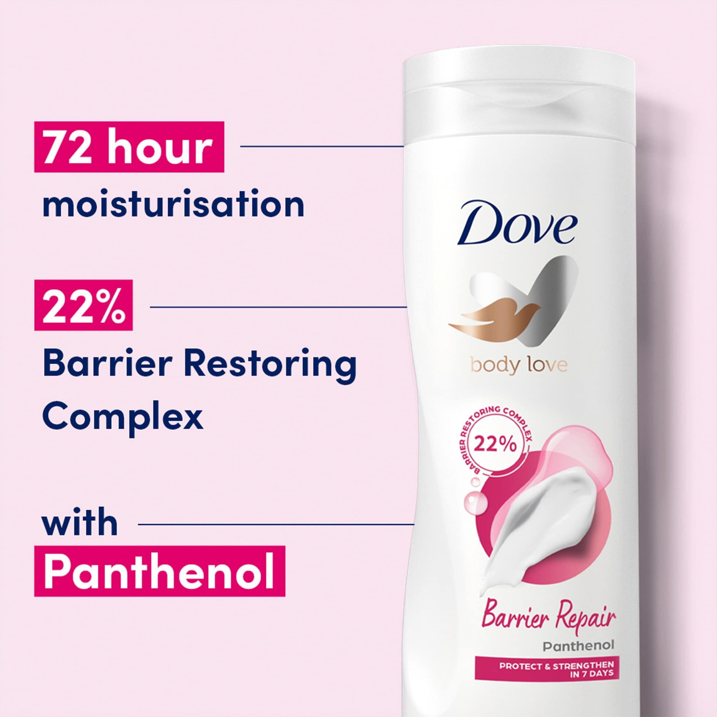 Dove Barrier Repair Body Lotion 400ml thumbnail 4