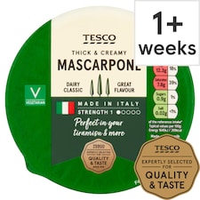 Tesco Mascarpone Cheese 250 G