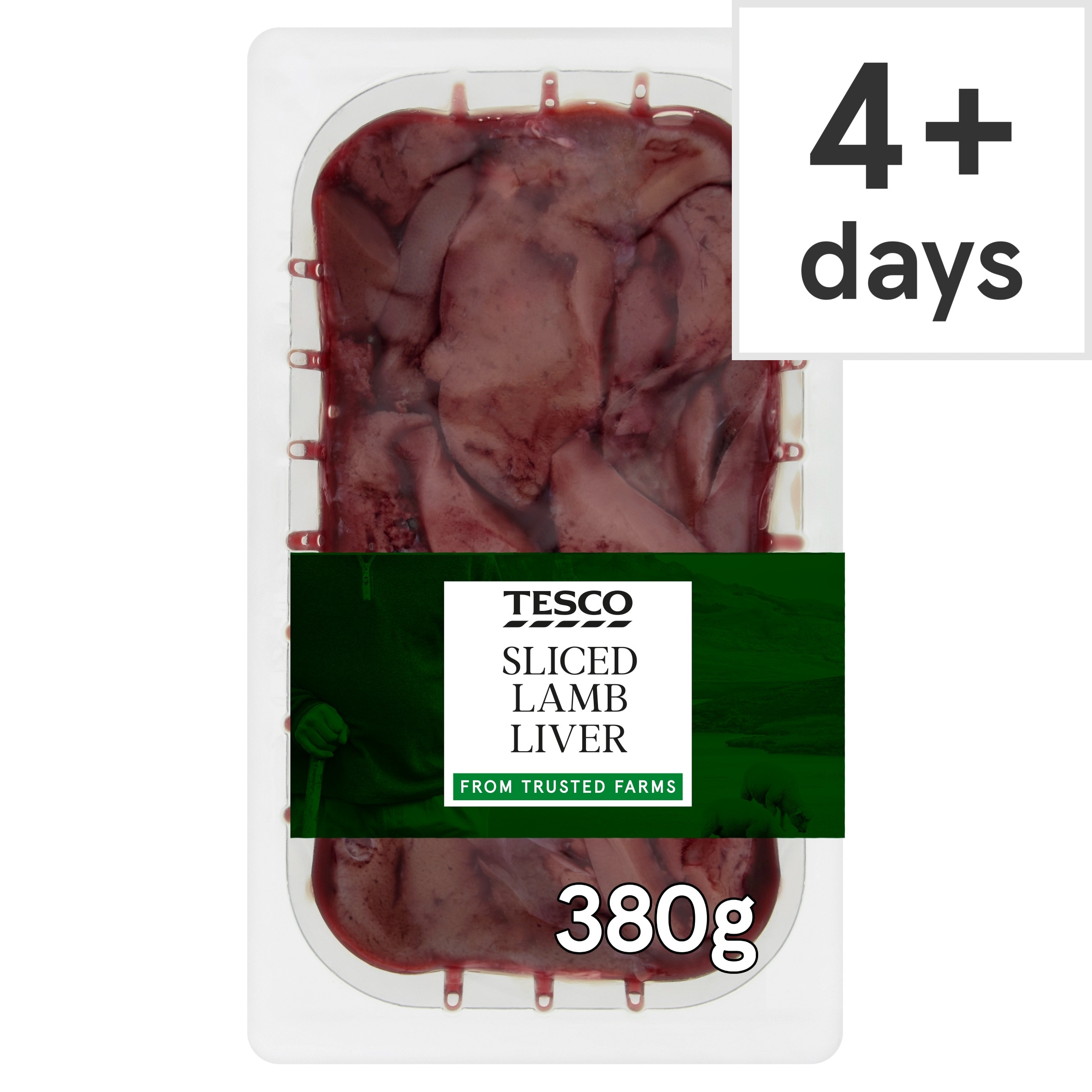 Tesco Lamb Sliced Liver