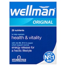 Vitabiotics Wellman Original Vitamin and Mineral Tablets 30s