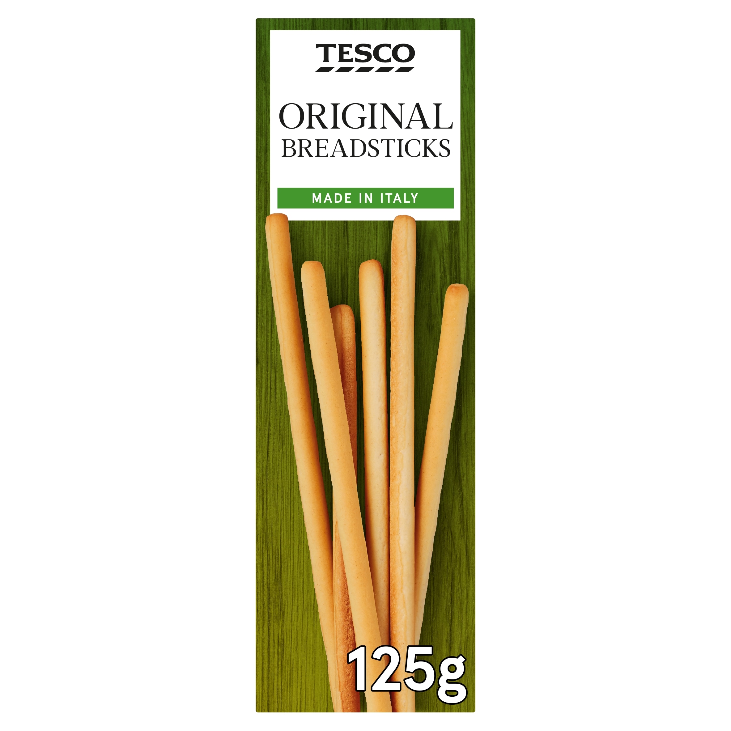 Tesco Original Breadsticks 125G