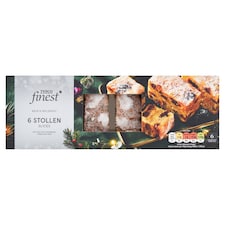 Tesco Finest Stollen Slices 6 Pack