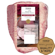 Tesco British Beef Medium Roasting Joint