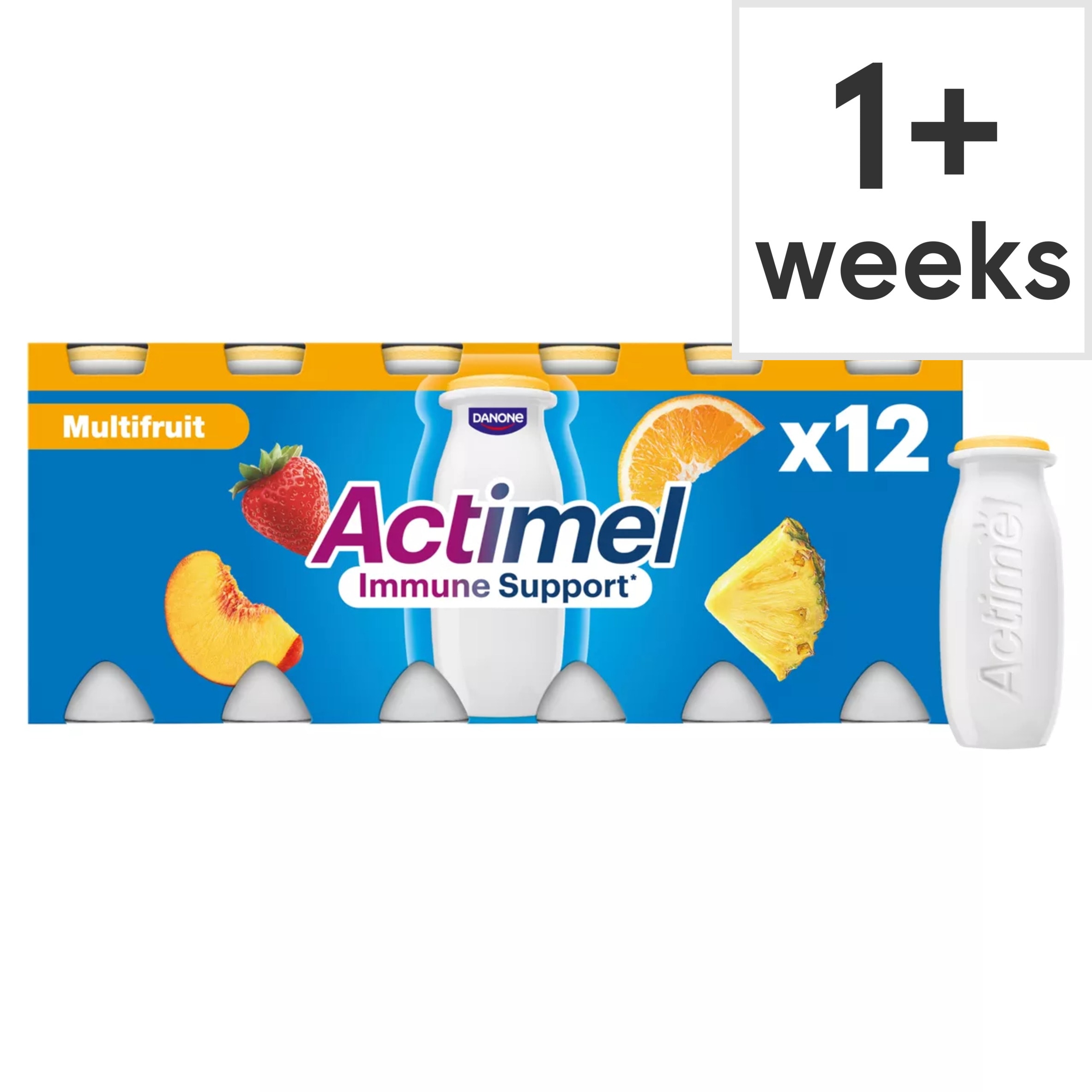 Actimel Multifruit Cultured Yoghurt Drink