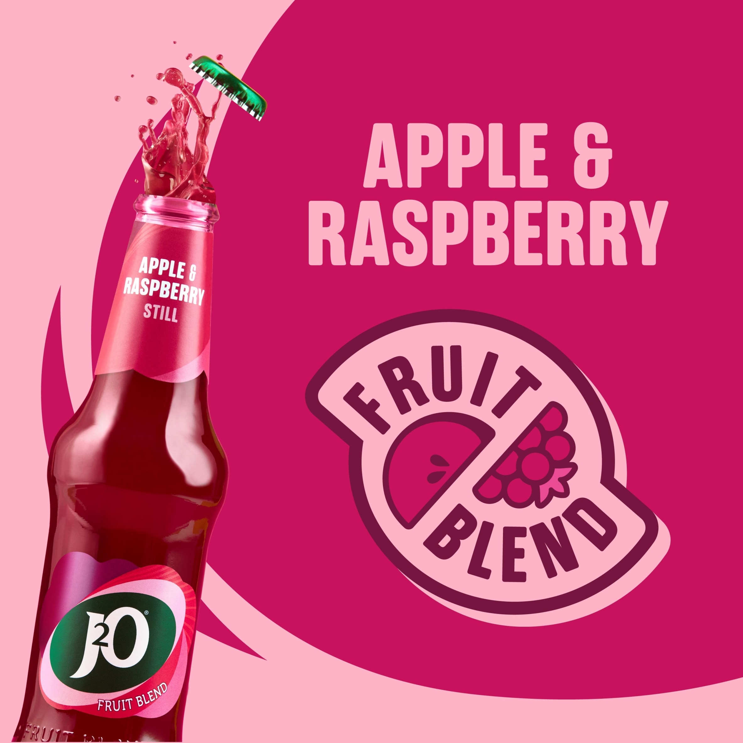 J2O Apple & Raspberry 4x275ml thumbnail 5