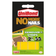 Unibond No More Nails Removable Strips
