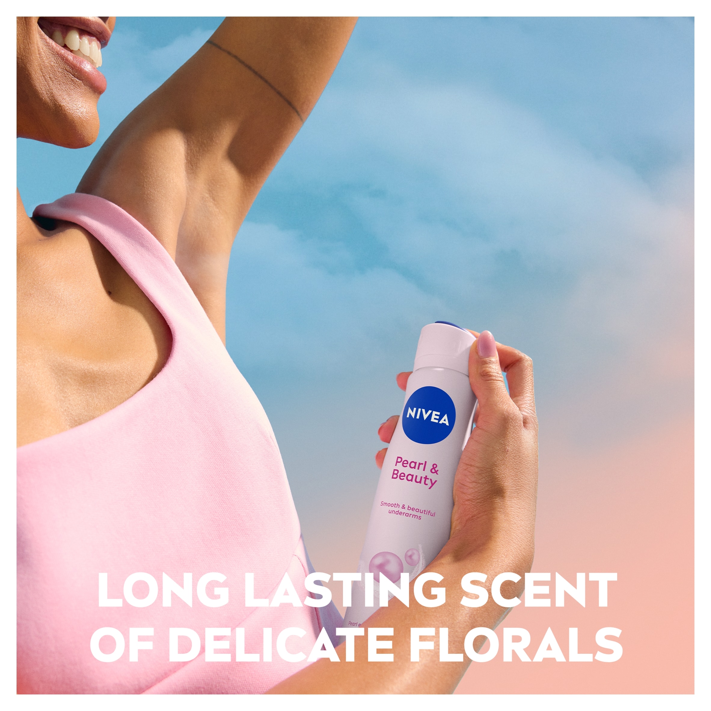 NIVEA Antiperspirant Deodorant Spray - Pearl & Beauty 250ml thumbnail 3