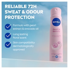 NIVEA Antiperspirant Deodorant Spray - Pearl & Beauty 250ml thumbnail 5