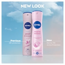 NIVEA Pearl & Beauty Antiperspirant Deodorant Spray 150ml thumbnail 5