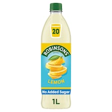 Robinsons Lemon No Added Sugar Squash 1L