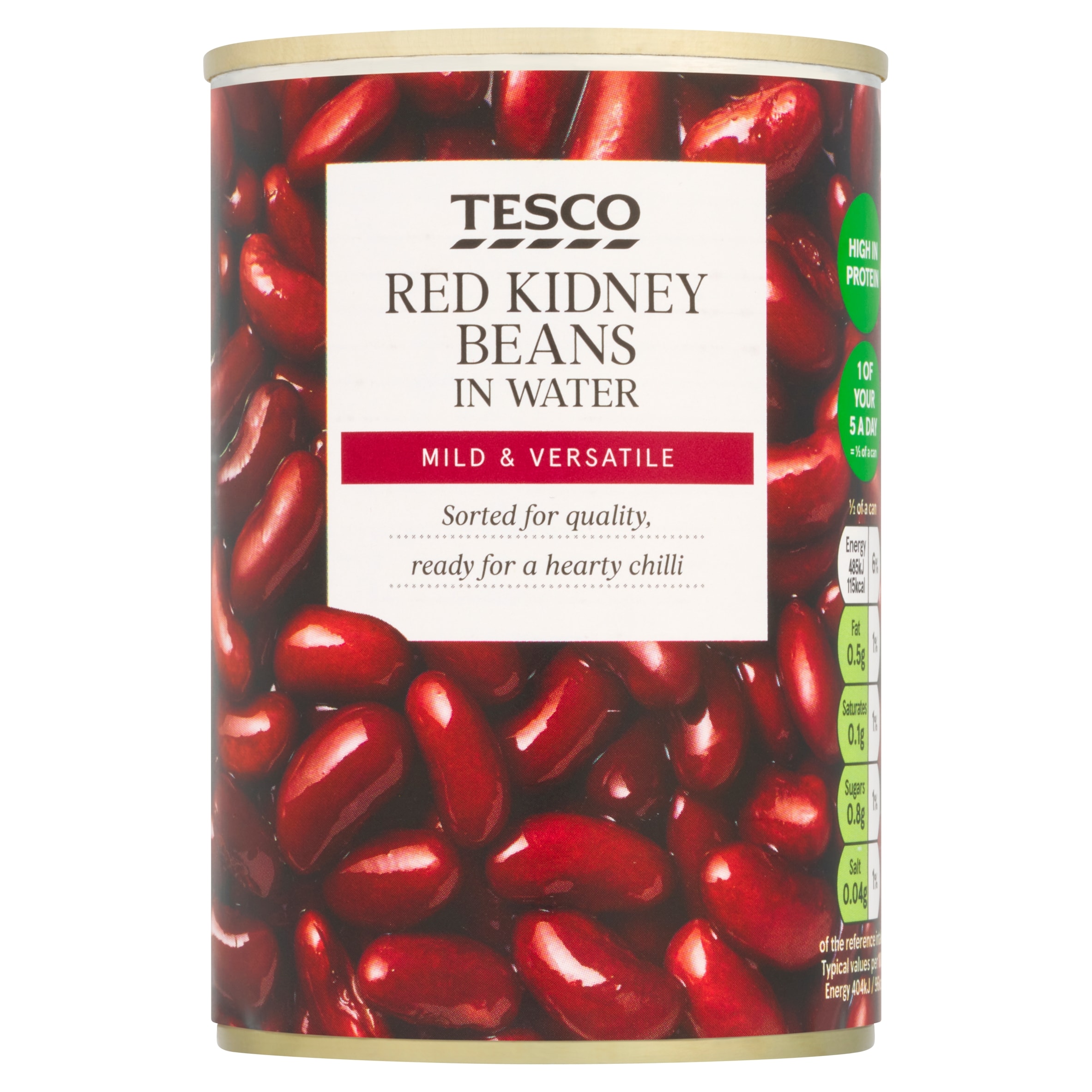 Tesco Red Kidney Beans In Water 400G