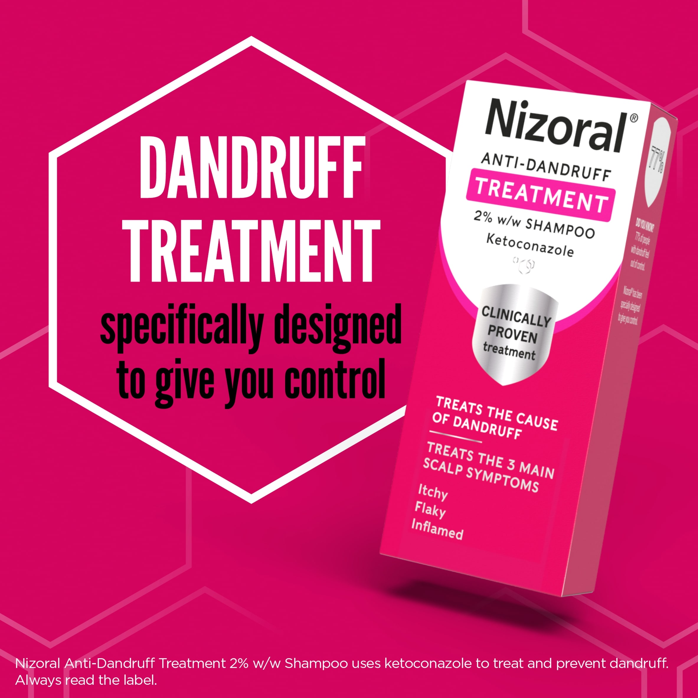 Nizoral Anti-Dandruff Shampoo 60Ml thumbnail 2
