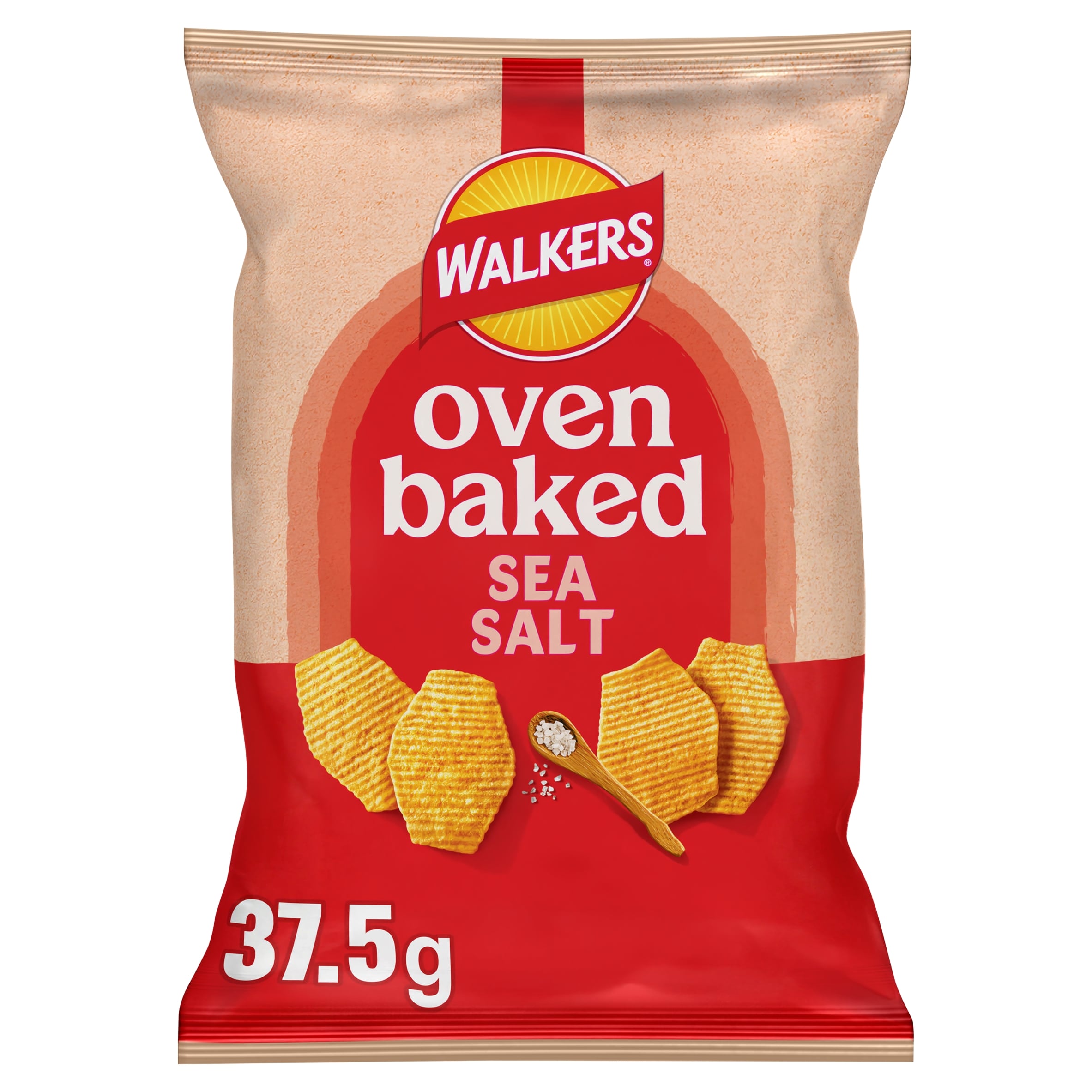 Walkers Baked Crisps - Sea Salt 37.5g thumbnail 2