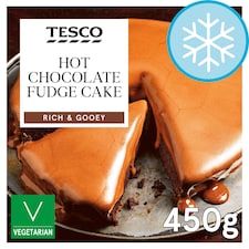 Tesco Hot Chocolate Fudge Cake 450G
