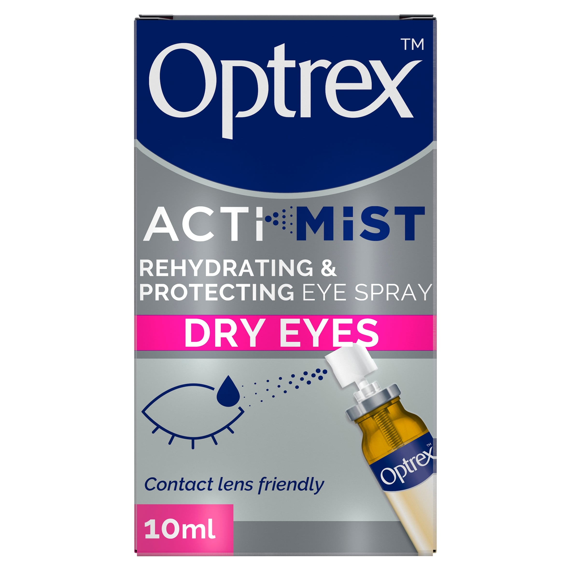 Optrex ActiMist Double Action Spray Dry Eyes