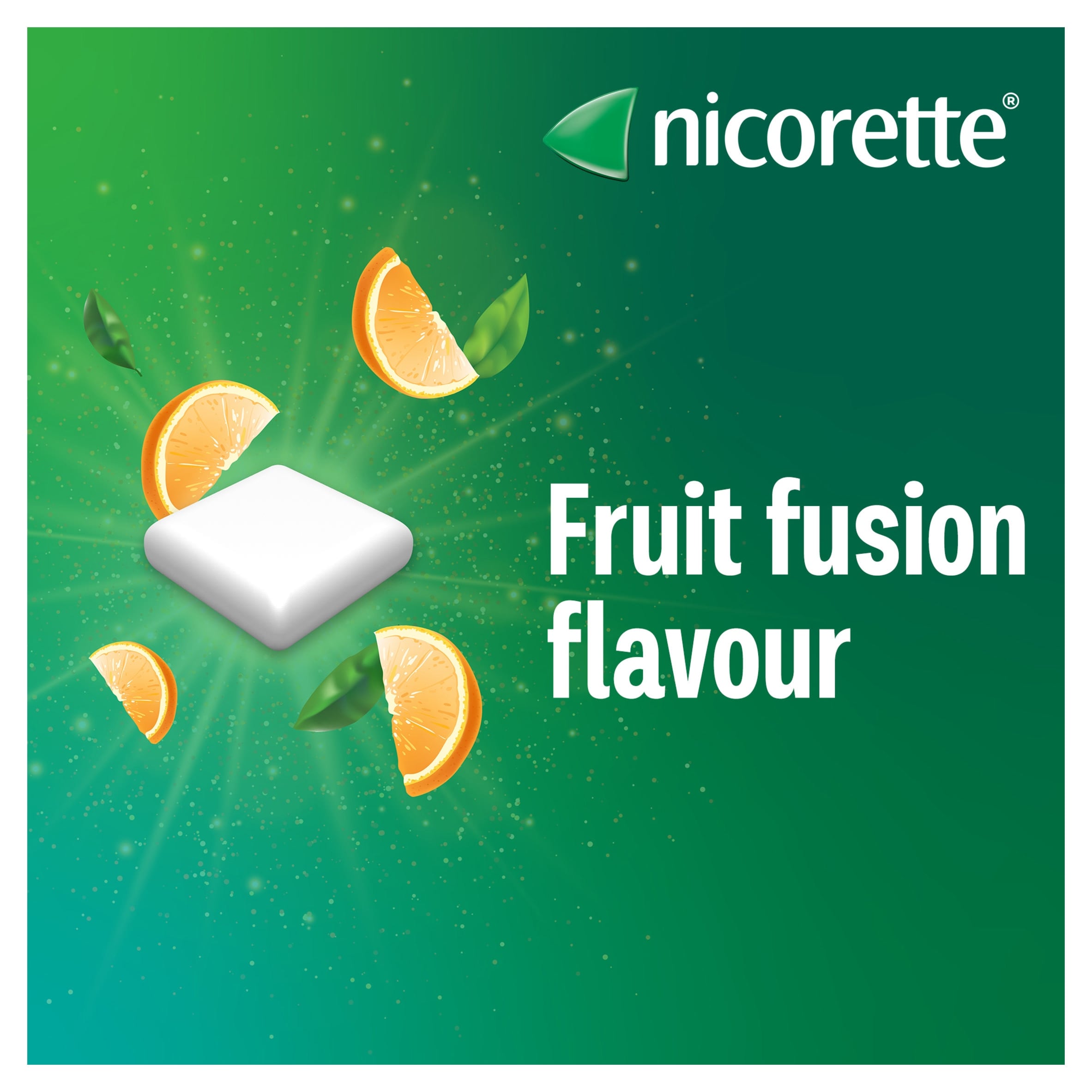 Nicorette Stop Smoking Aid 2mg Nicotine Gum - Fruitfusion 105s thumbnail 4
