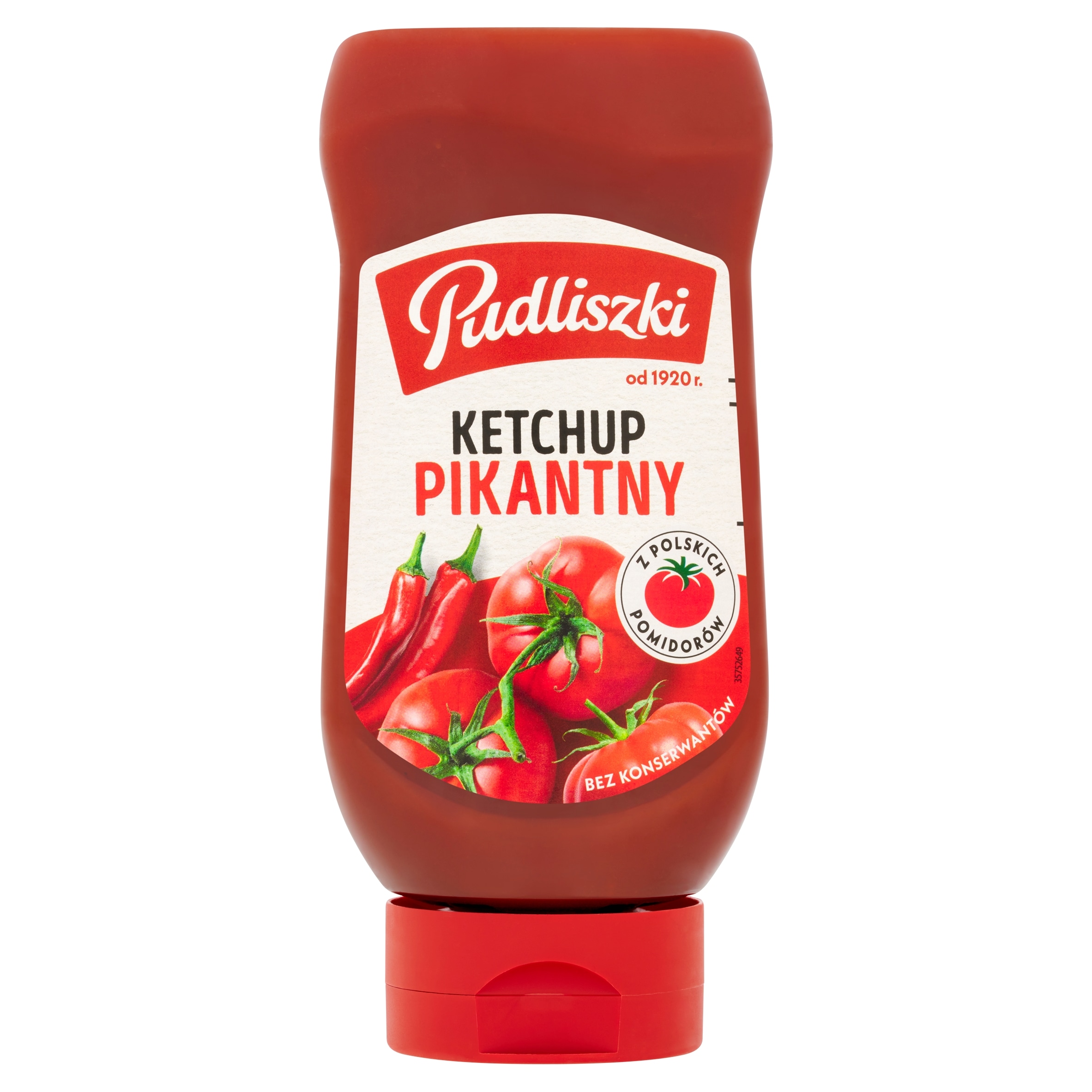Pudliszki Hot Tomato Ketchup 480G