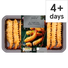 Tesco Finest 10 Tempura King Prawns 175G