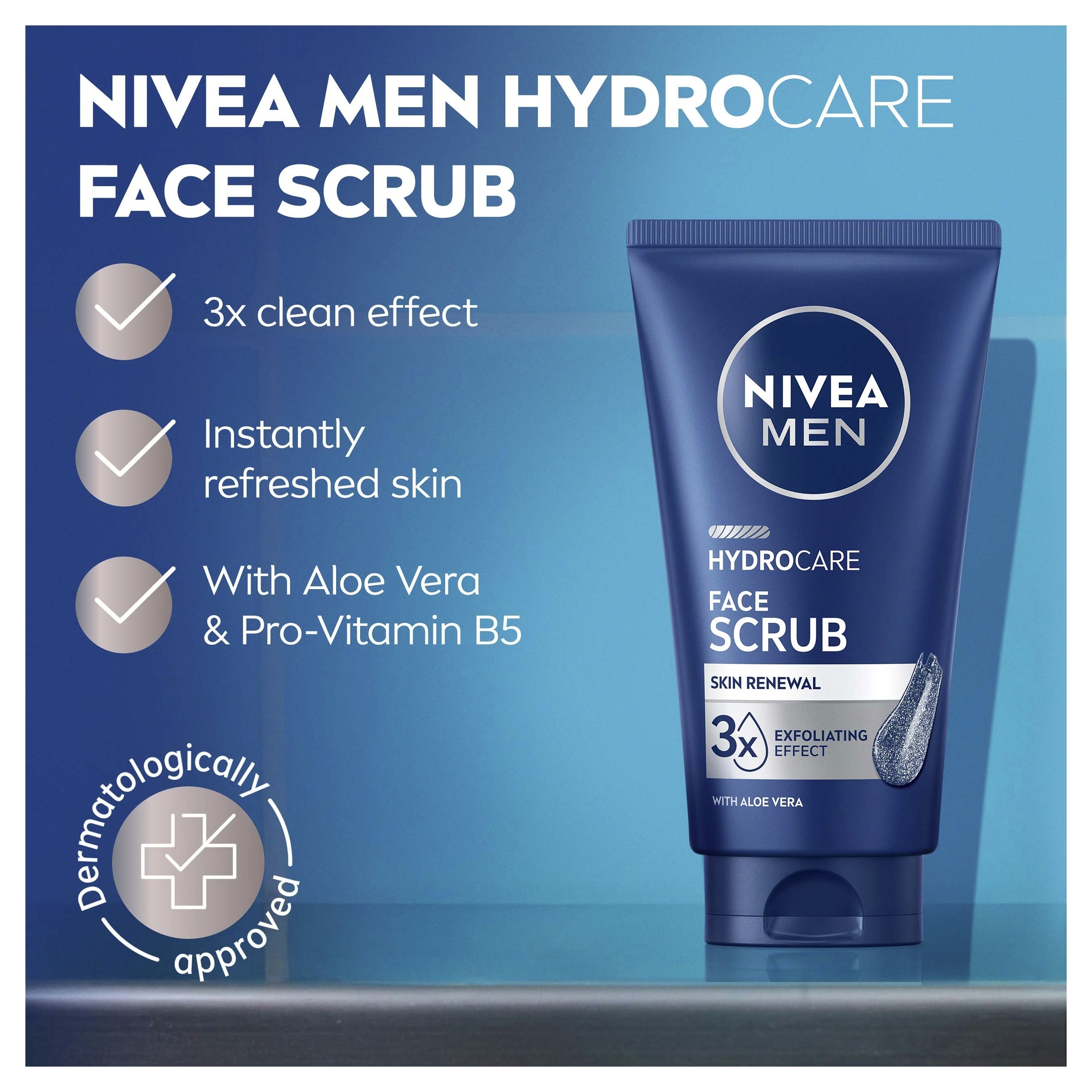 NIVEA MEN Protect & Care Exfoliating Face Scrub 75ml thumbnail 2