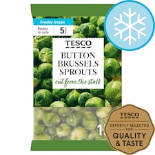 Tesco Frozen Button Brussels Sprouts 1Kg
