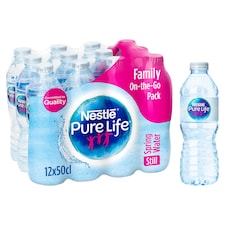 Nestle Pure Life Still Spring Water Multipack 12x500ml thumbnail 4