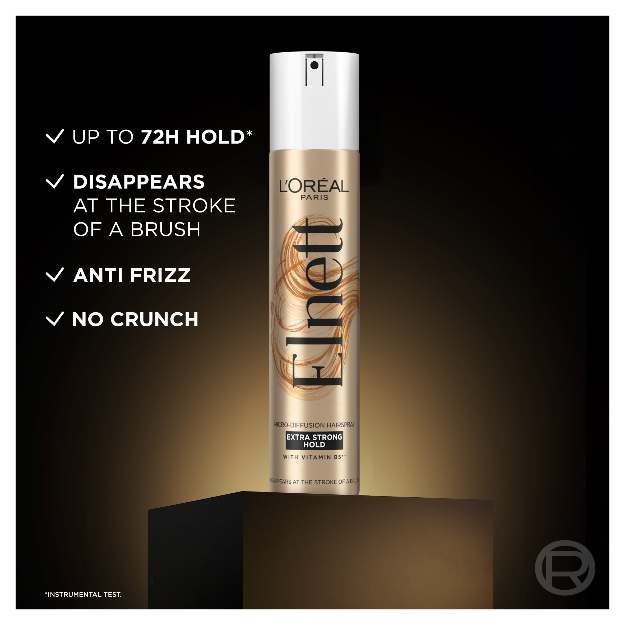 L'Oreal Paris Elnett Extra Strong Hold Hairspray 400ml thumbnail 3