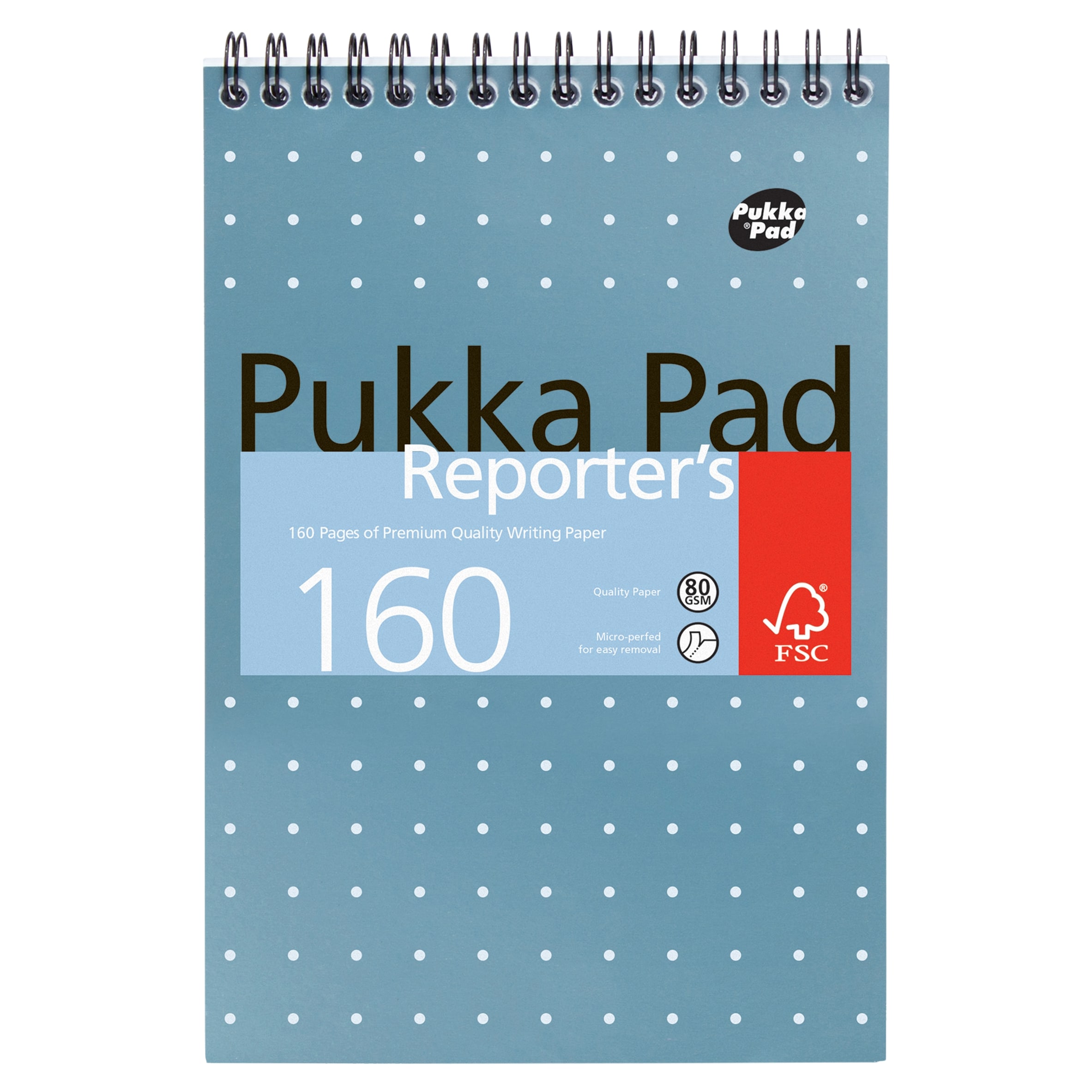 PUKKA REPORTERS NOTEBOOK 160    PAGES           