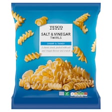 Tesco Salt & Vinegar Twirls 125g
