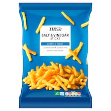 Tesco Salt & Vinegar Sticks 150G