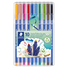 Staedtler Triplus Colour Fibre Tips 10 Pack
