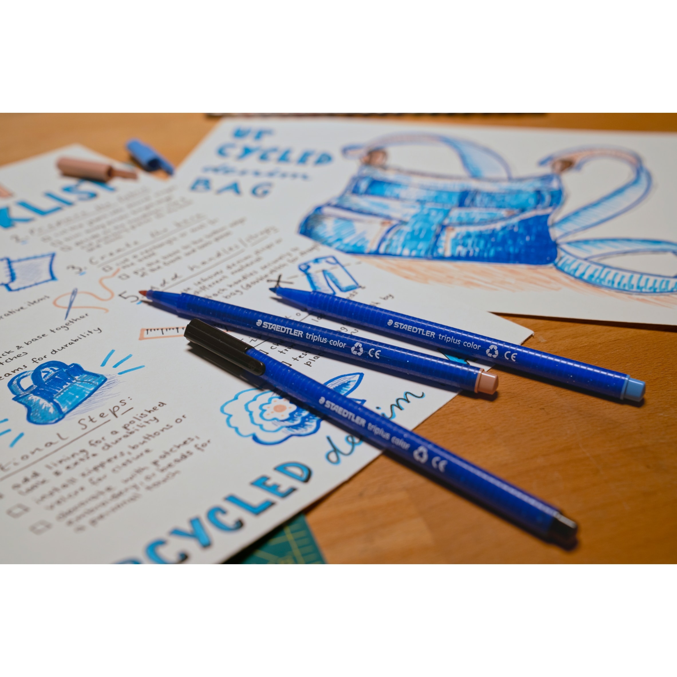 Staedtler Triplus Colour Fibre Tips 10 Pack thumbnail 3