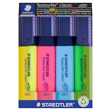 Staedtler Stationery Textsurfer Highlighters 4 Pack
